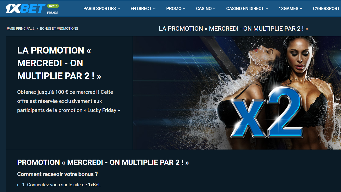 1xBet bonus fidélité rapporte