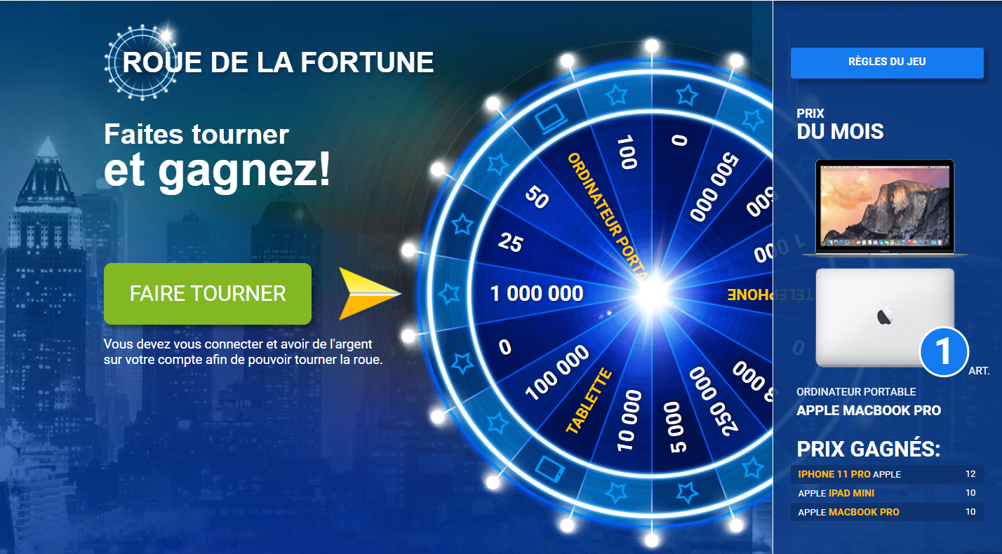 L’inscription 1xBet par email